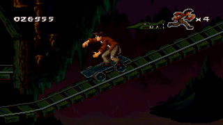 Illustration for article titled The Most Insane Minecart Levels In Video Games